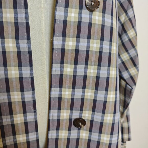 The Row Women’s Tavishina checked silk-blend coat - Picture 8 of 11